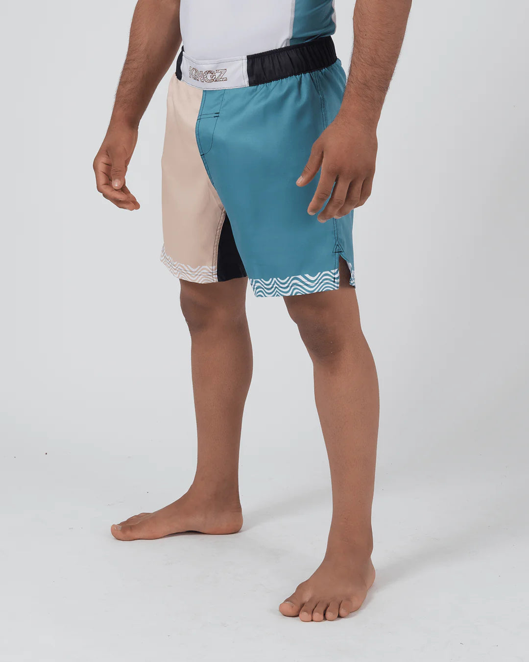 Short BJJ / MMA KINGZ Flow Performance Series - TAN - Barbati