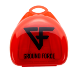 Ground Force Competition Mouthguard Black & Red