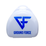 Ground Force Competition Mouthguard Blue & White