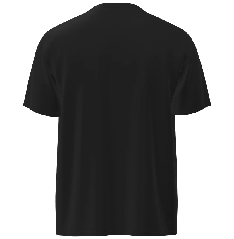 Tricou GROUND FORCE Hang Loose - Negru