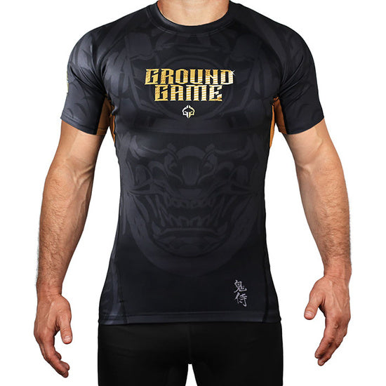 Rashguard Maneca Scurta GROUND GAME Oni Samurai