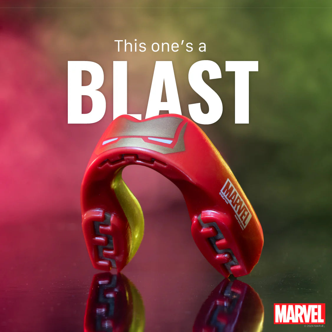 Proteza Dentara SAFEJAWZ Marvel Iron-Man - Copii