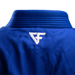 Kimono Brazilian Jiu Jitsu GROUND FORCE Basic Gi V2 - Albastru