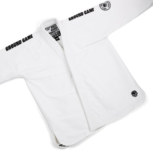 Kimono Brazilian Jiu Jitsu GROUND GAME Gamer 2.0 Gi Alb