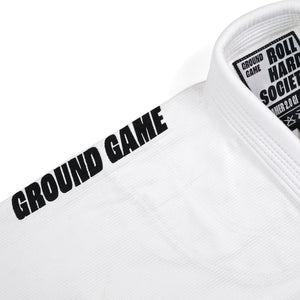 Kimono Brazilian Jiu Jitsu GROUND GAME Gamer 2.0 Gi Alb