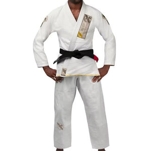 Kimono Brazilian Jiu Jitsu HAYABUSA Ascend Lightweight - Alb