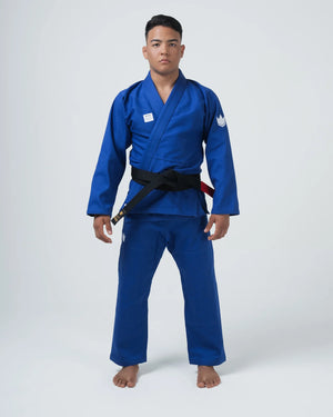 Kimono Brazilian Jiu Jitsu KINGZ Kore V2 Gi Versiunea 2024 - Albastru
