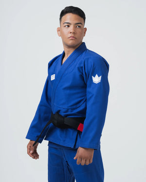 Kimono Brazilian Jiu Jitsu KINGZ Kore V2 Gi Versiunea 2024 - Albastru