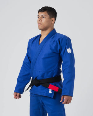 Kimono Brazilian Jiu Jitsu KINGZ The ONE V2 - Albastru