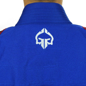 Kimono Copii Brazilian Jiu Jitsu GROUND GAME Ninja - Albastru