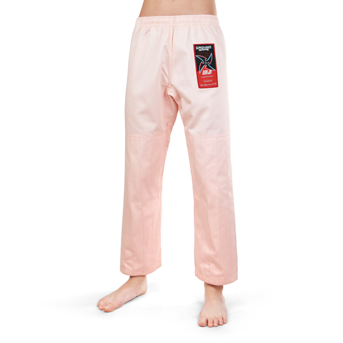 Kimono Copii Brazilian Jiu Jitsu GROUND GAME Ninja - Peach