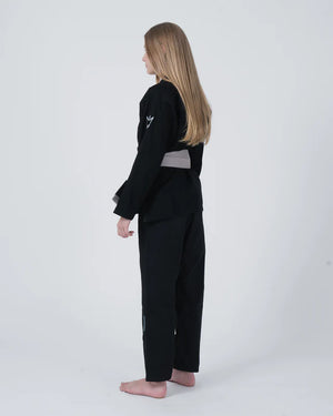 Kimono Copii Brazilian Jiu Jitsu – Kingz Nano 3.0 Gi – Negru (Varianta 2024)