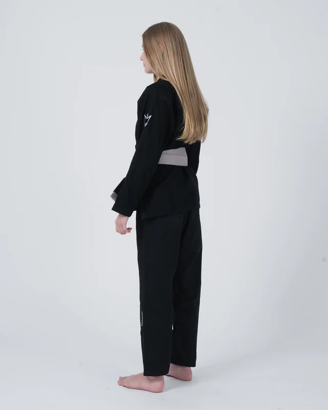 Kimono Copii Brazilian Jiu Jitsu – Kingz Nano 3.0 Gi – Negru (Varianta 2024)