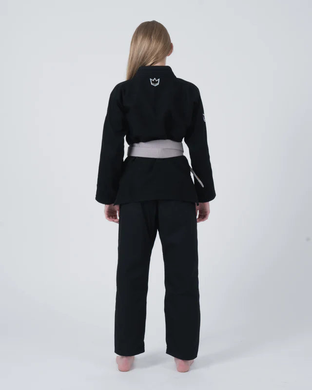 Kimono Copii Brazilian Jiu Jitsu – Kingz Nano 3.0 Gi – Negru (Varianta 2024)
