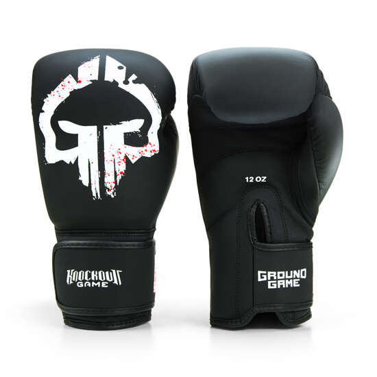 Manusi Box GROUND GAME Skullz (100% Piele Naturala)