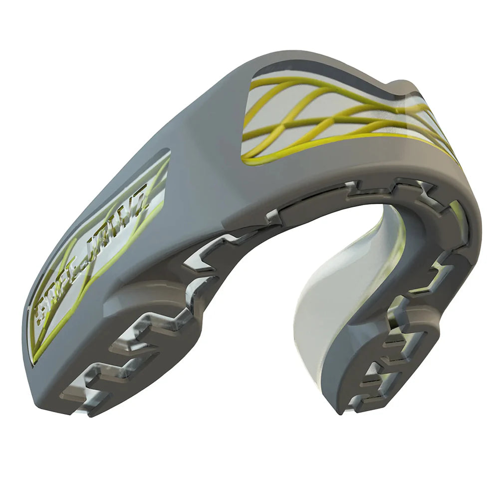 Proteza Dentara SAFEJAWZ Nitro - Adulti - GRI/Galben