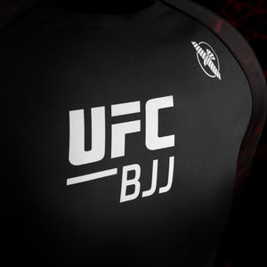 Rashguad Maneca Scurta HAYABUSA X UFC - Negru / Rosu
