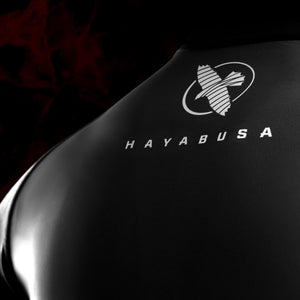 Rashguad Maneca Scurta HAYABUSA X UFC - Negru / Rosu