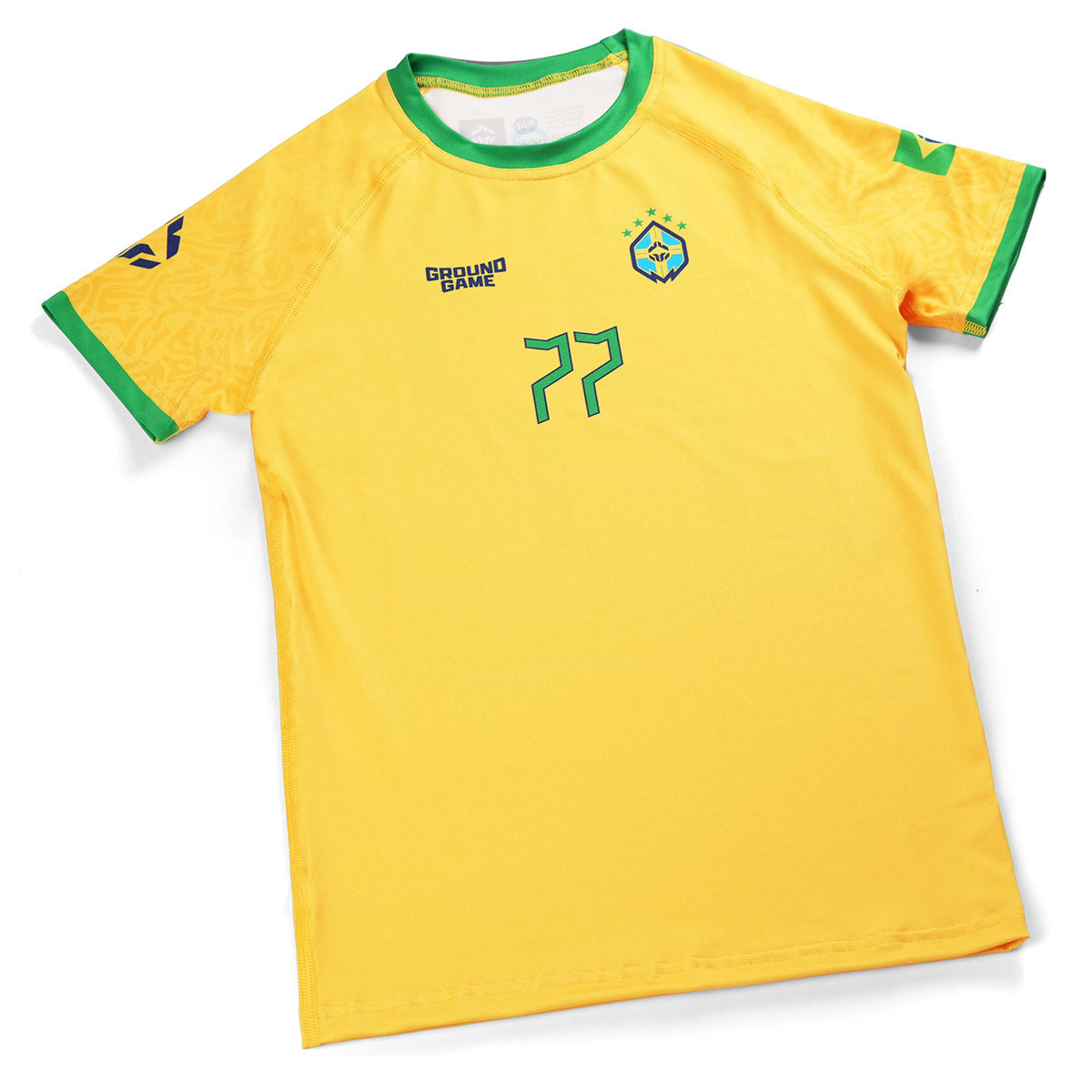 Rashguard Copii Maneca Scurta GROUND GAME Brazil