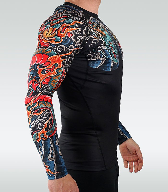 Rashguard Maneca Lunga GROUND GAME Bushido 3.0