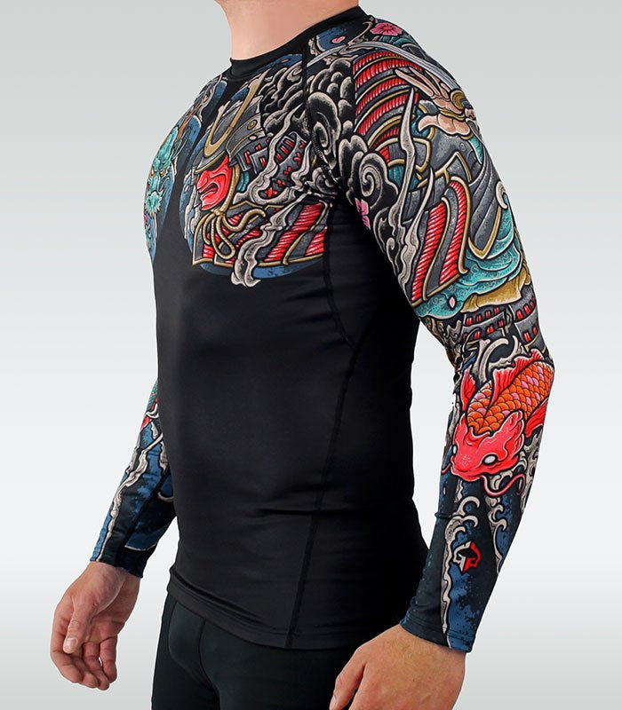 Rashguard Maneca Lunga GROUND GAME Bushido 3.0