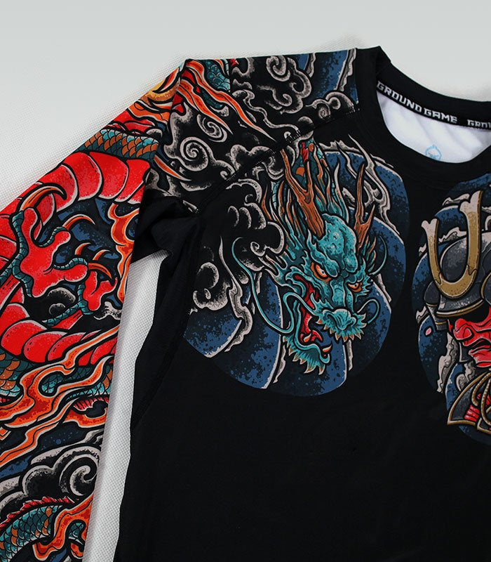 Rashguard Maneca Lunga GROUND GAME Bushido 3.0