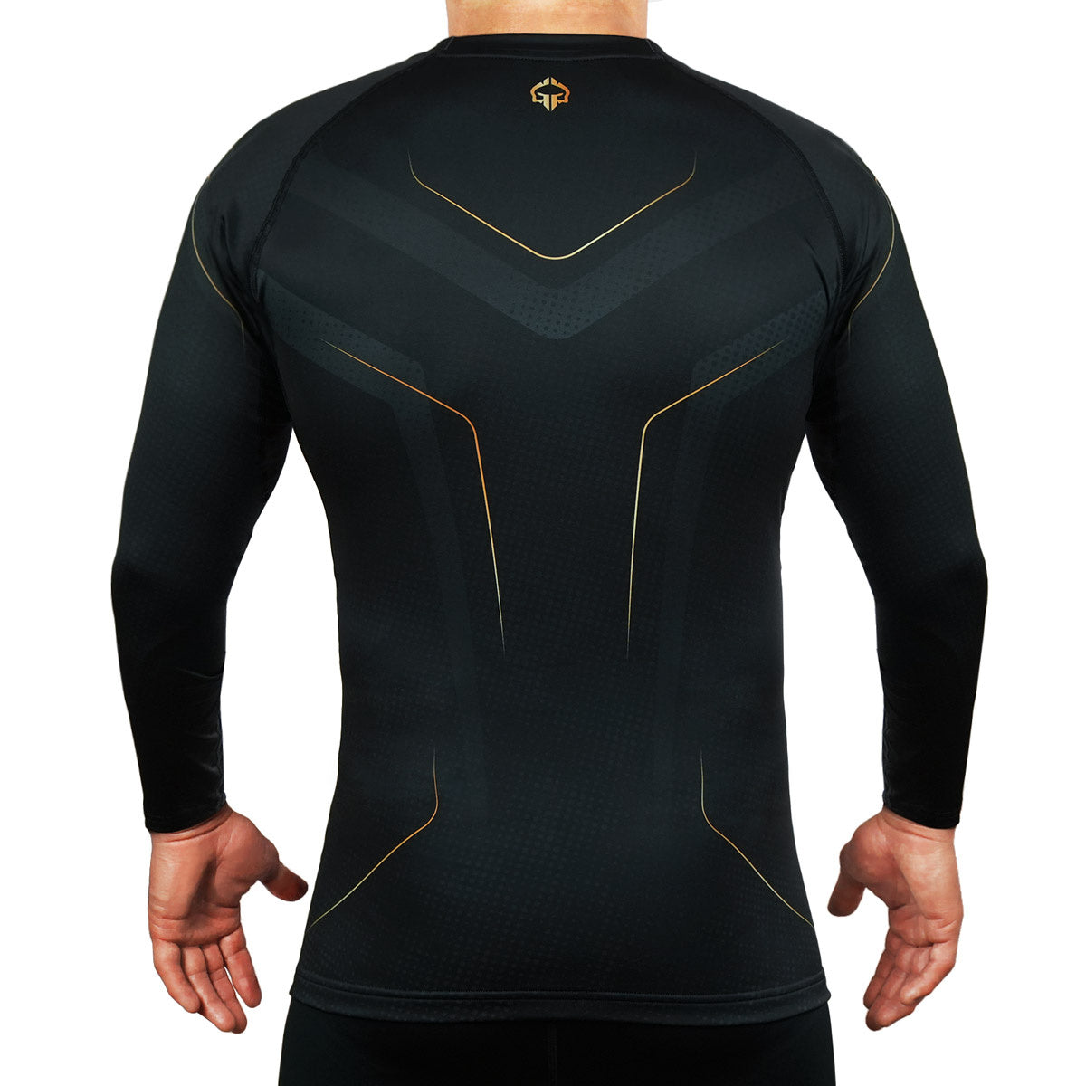 Rashguard Maneca Lunga GROUND GAME Gold 2.0