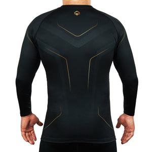 Rashguard Maneca Lunga GROUND GAME Gold 2.0
