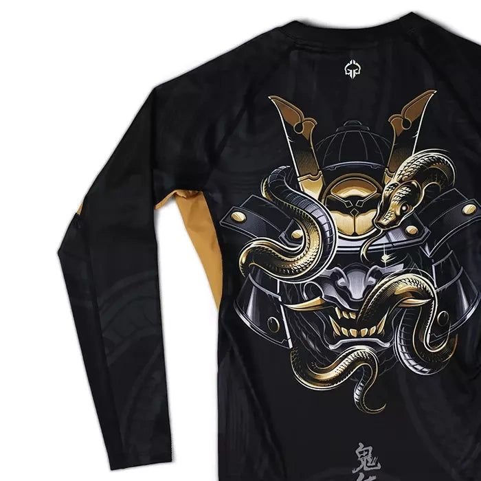 Rashguard Maneca Lunga GROUND GAME Oni Samurai