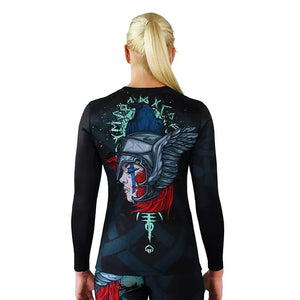 Rashguard Maneca Lunga GROUND GAME Valkyria - Femei