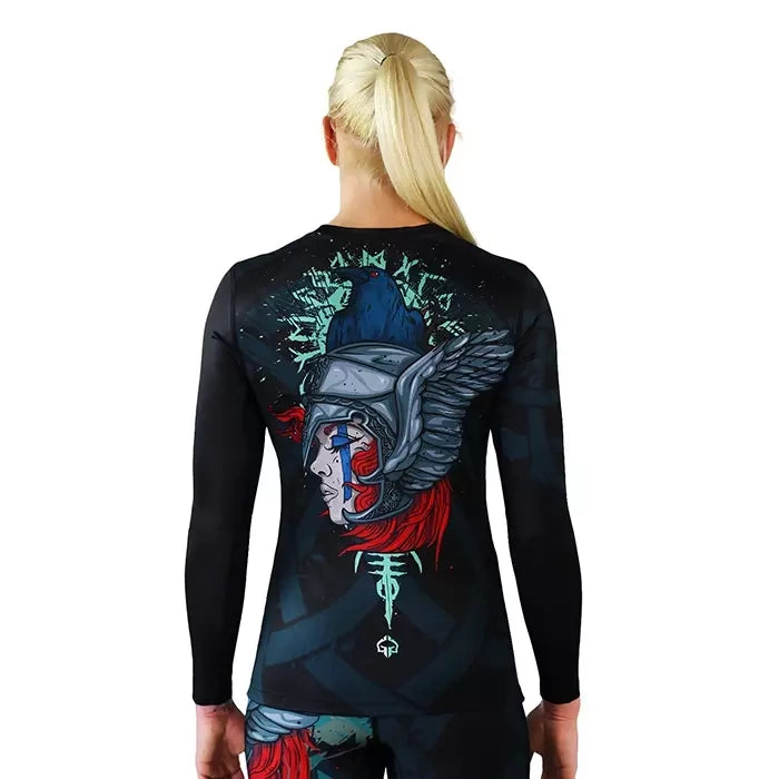 Rashguard Maneca Lunga GROUND GAME Valkyria - Femei