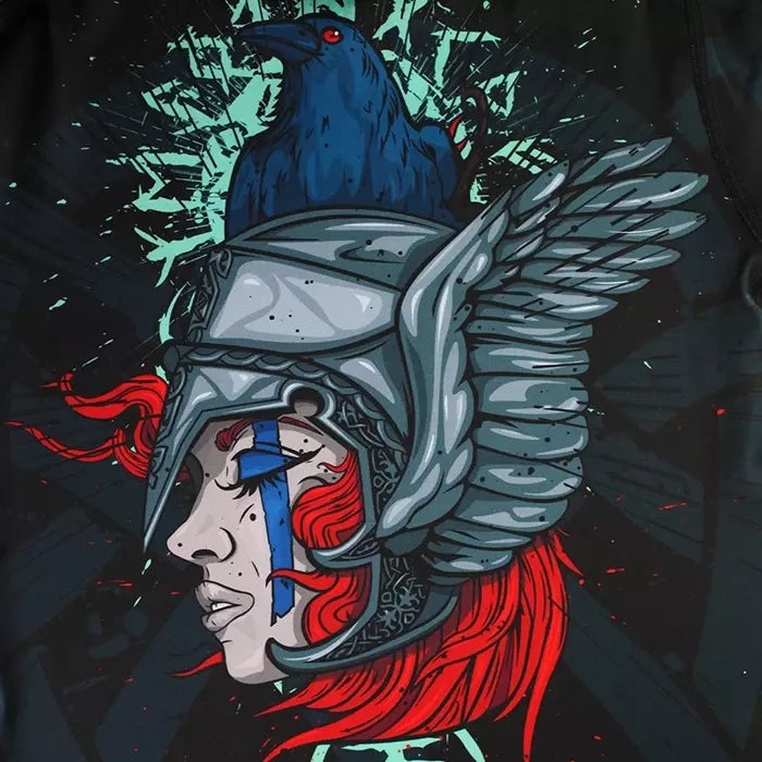 Rashguard Maneca Lunga GROUND GAME Valkyria - Femei