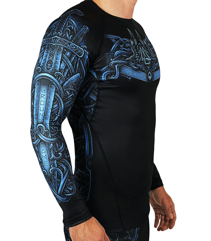 Rashguard Maneca Lunga GROUND GAME Viking