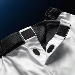 Short BJJ / MMA HAYABUSA Apex Mid-Thigh - Alb