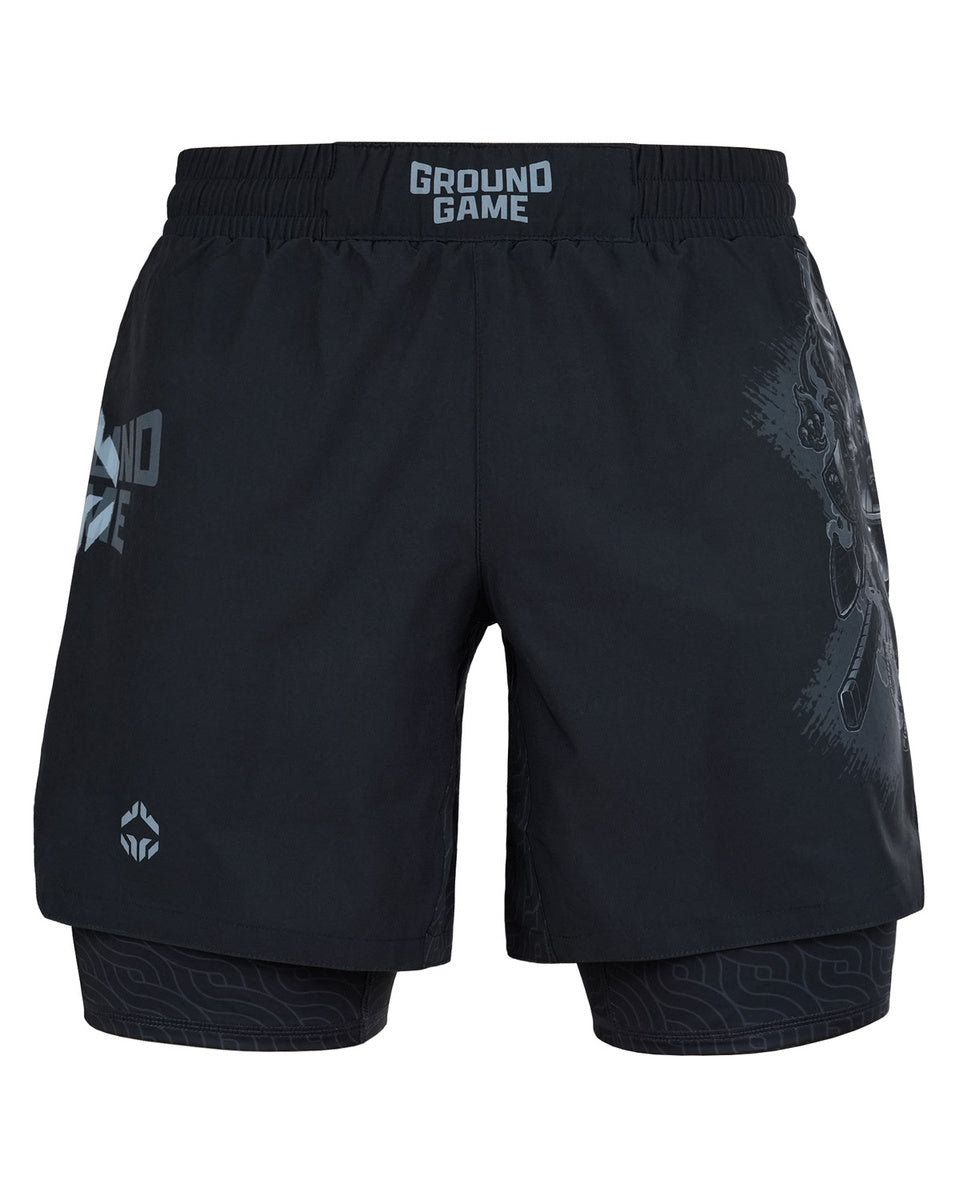Short GROUND GAME  2-in-1 Samurai Shadow