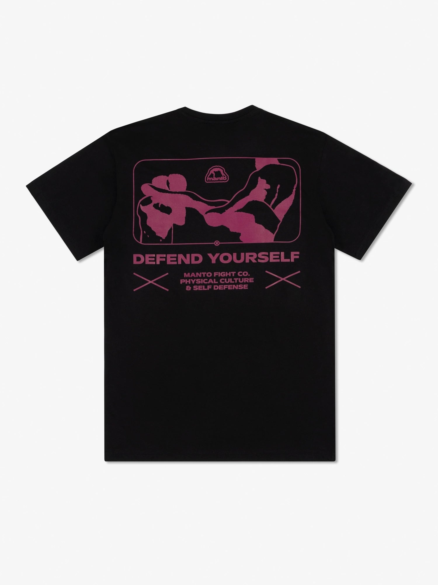 Tricou MANTO Kicker - Negru