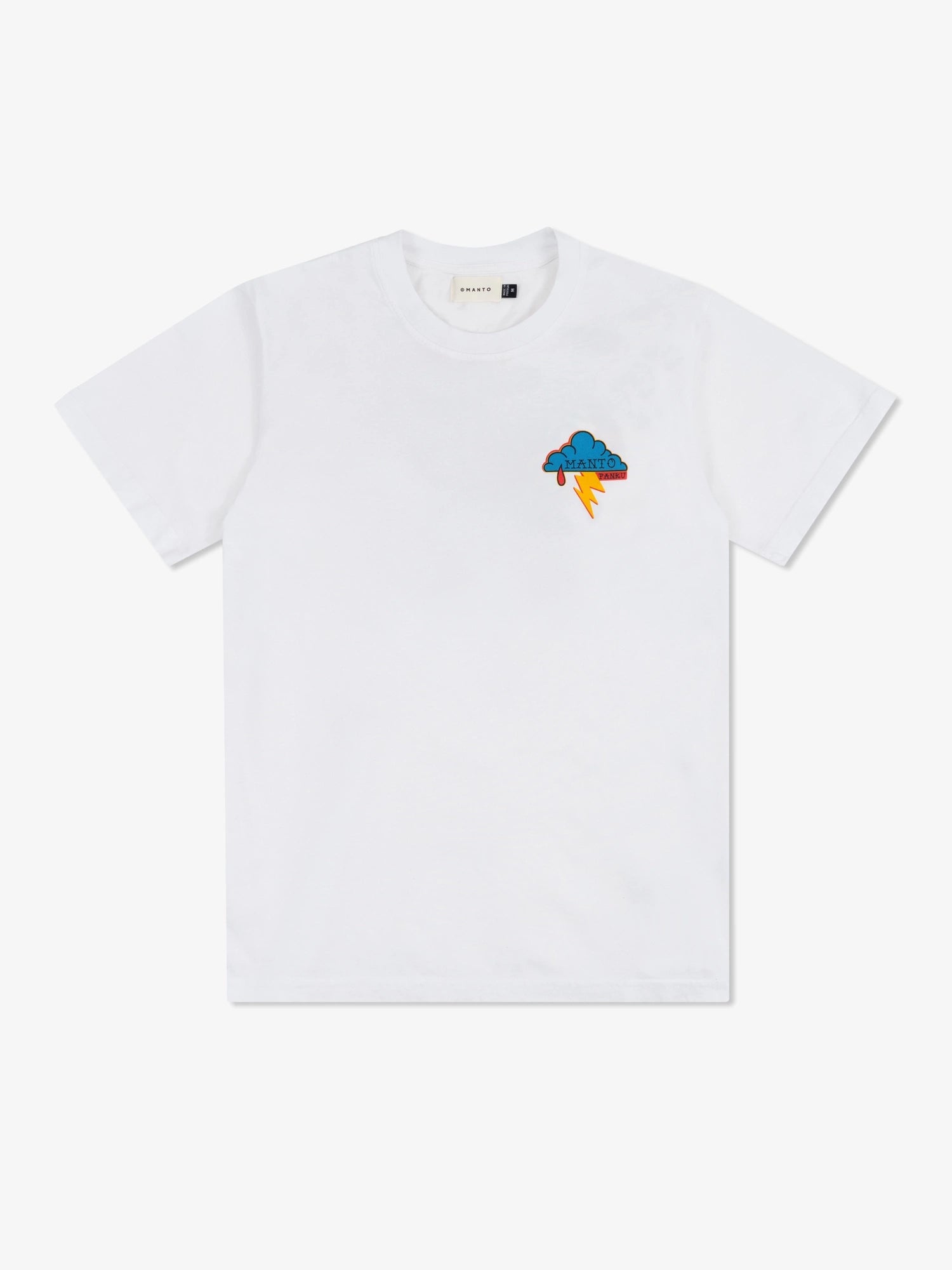 Tricou MANTO Eagle - Alb