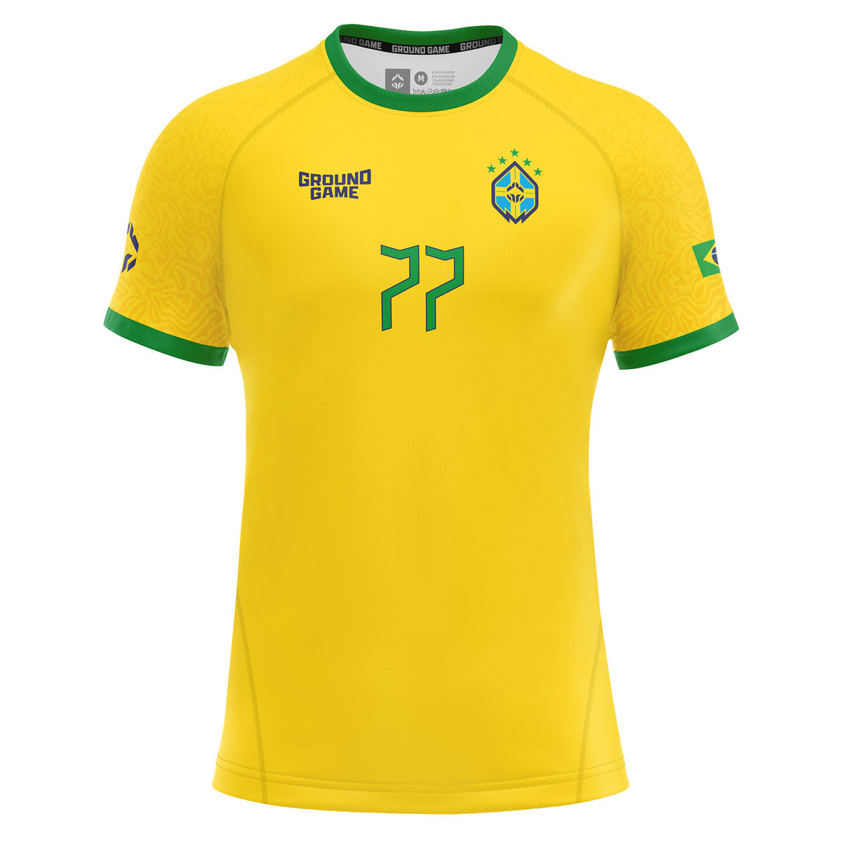 Rashguard Maneca Scurta GROUND GAME Brazil