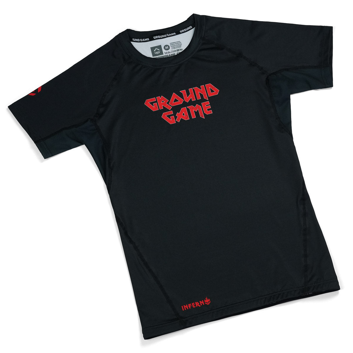 Rashguard Maneca Scurta GROUND GAME Inferno