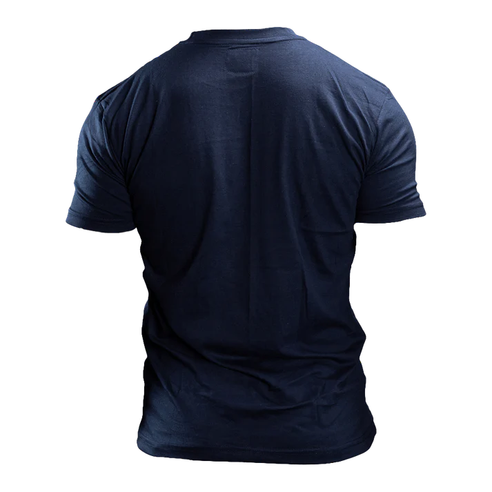 Tricou GROUND FORCE Jiu Jitsu V2 - Albastru Inchis