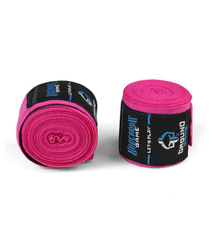 Ground Game GROUND GAME Hand Wraps 4 M Neon (PINK)