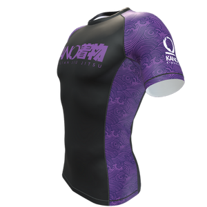 Kano Kimonos Rash Guard KANO KIMONOS RASHGUARD SHORT SLEEVES PURPLE BELT TRAINING