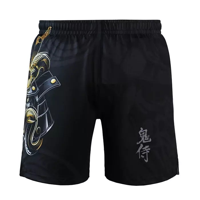 Ground Game Kids Training Shorts Oni Samurai