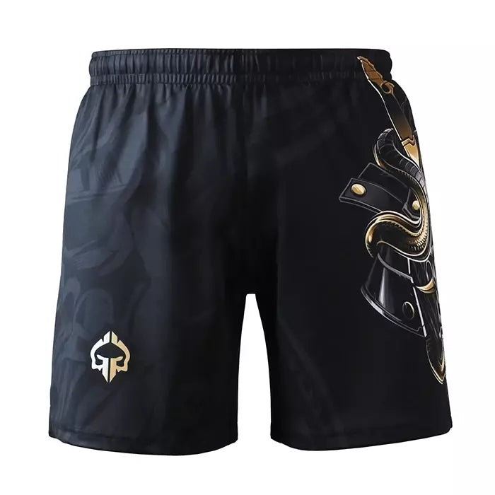 Ground Game Kids Training Shorts Oni Samurai