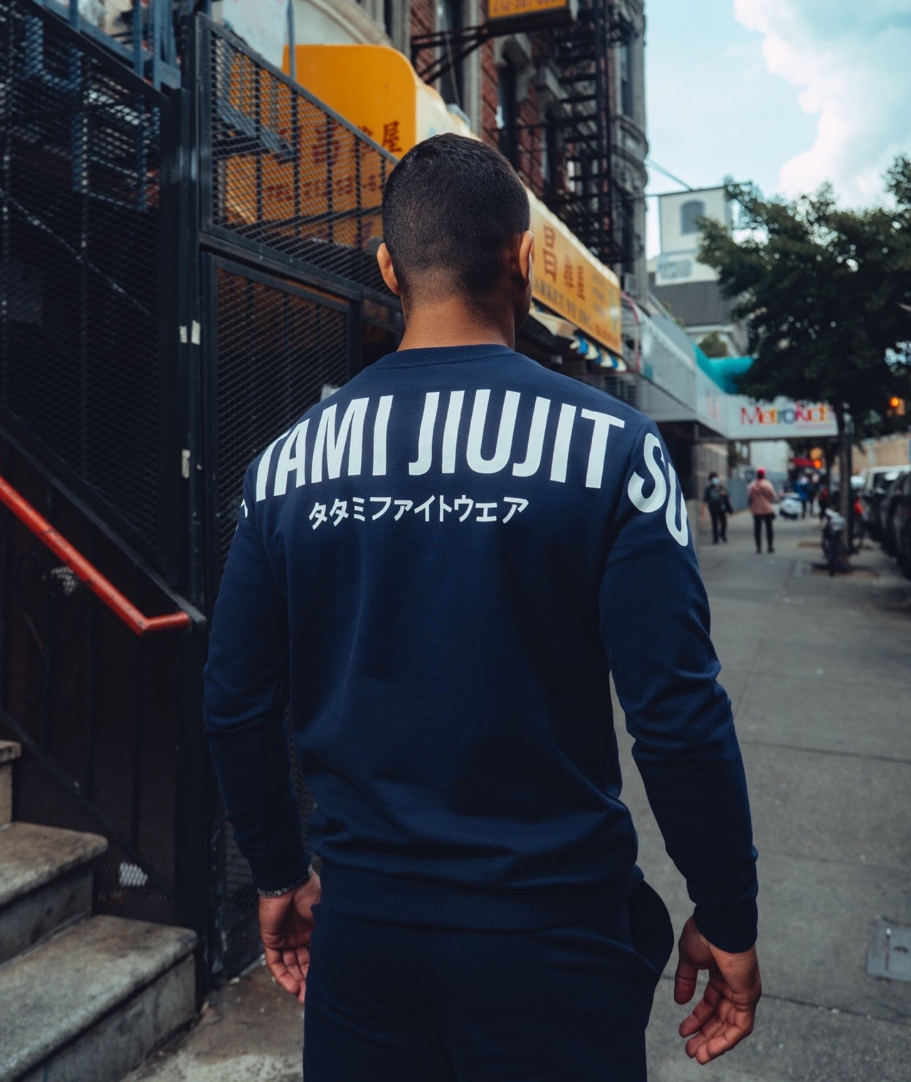 Tatami Fightwear Hoodie/Sweatshirt TATAMI Impact Sweatshirt - Navy