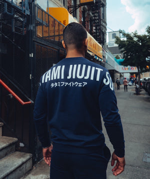 Tatami Fightwear Hoodie/Sweatshirt TATAMI Impact Sweatshirt - Navy