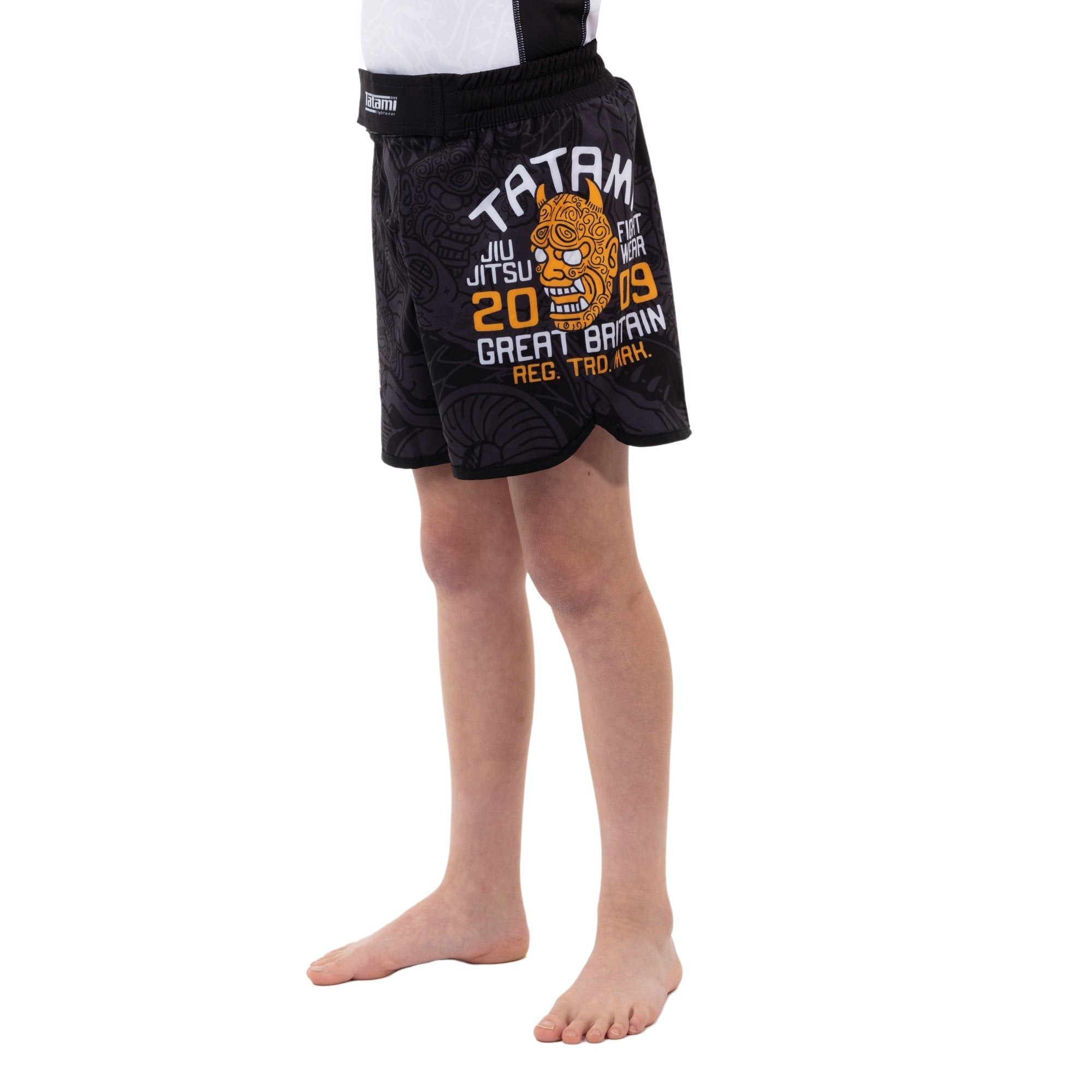 Tatami Fightwear Shorts TATAMI Kids Serpent Grappling Shorts - Orange