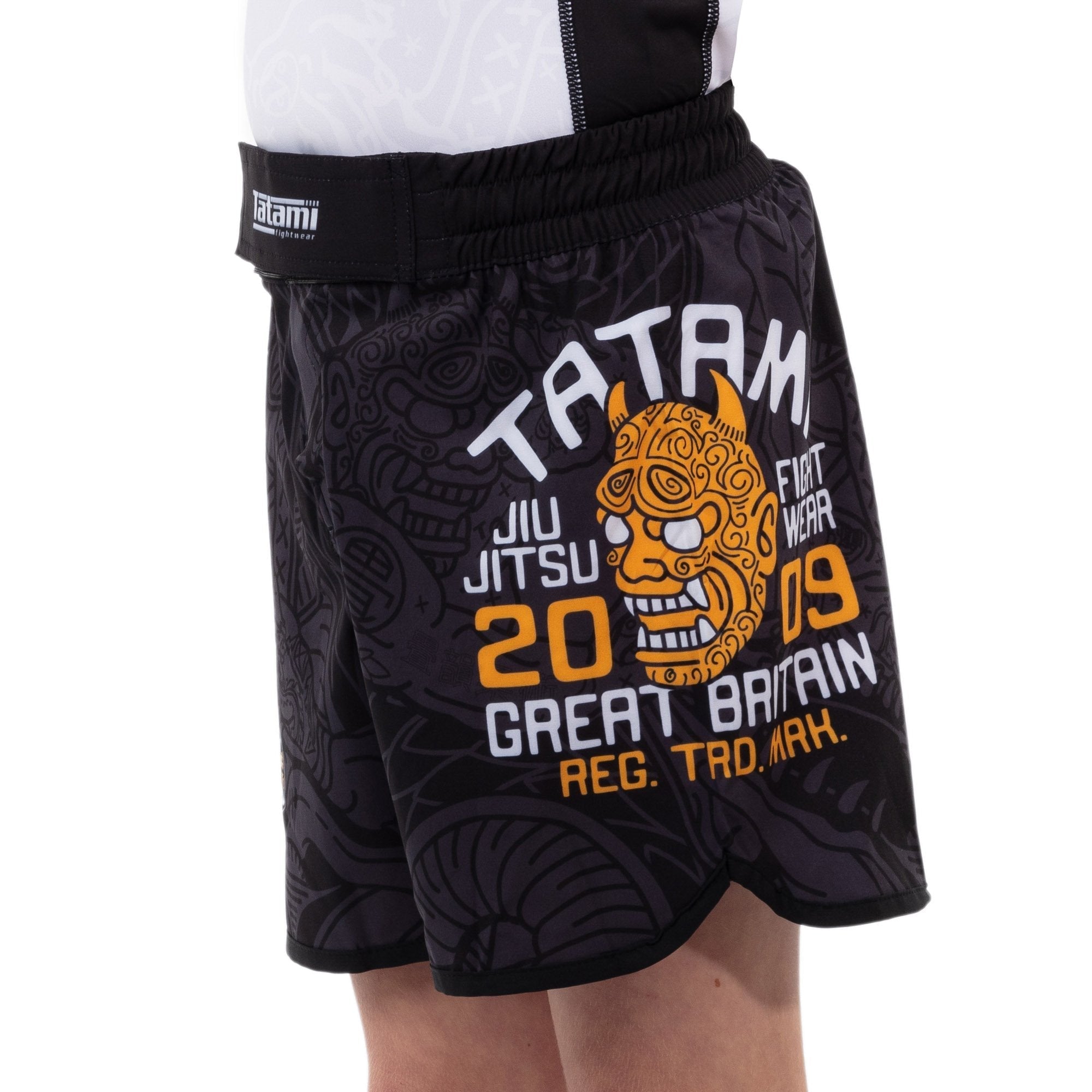 Tatami Fightwear Shorts TATAMI Kids Serpent Grappling Shorts - Orange