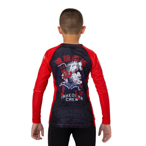 Tatami Fightwear Rash Guard TATAMI Kids Takedown Tiger Eco Tech Recycled Rash Guard