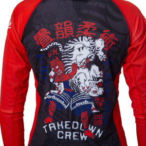Tatami Fightwear Rash Guard TATAMI Kids Takedown Tiger Eco Tech Recycled Rash Guard